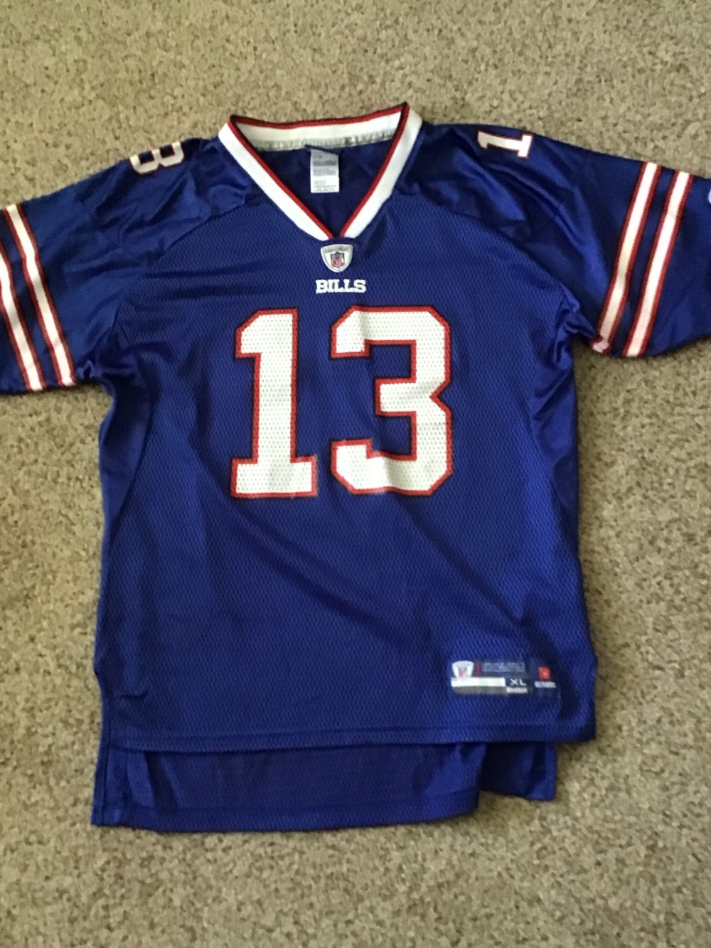 Buffalo Bills Kids' #13 Blue Football Jersey